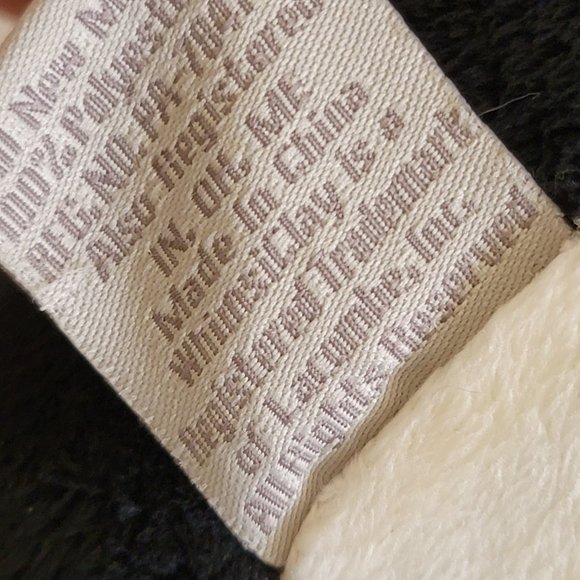 2001 Whimsiclay Art Plush by Amy Lacombe Red Heart Love Feline Cat Kitty 14" - Picture 14 of 14